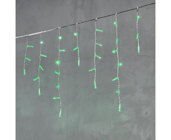Гирлянда LTC Бахрома с Колпачком 3,1 x 0,5 м Зелёная 220В, 120 LED