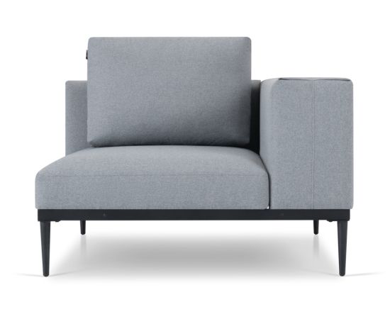 Угловое кресло Хайленд Textile Grey