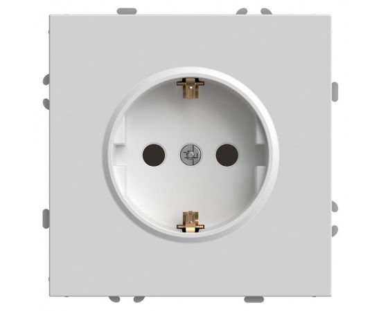 Розетка без заземления и со шторкой, без рамки Stekker RST16-5110-01 49880