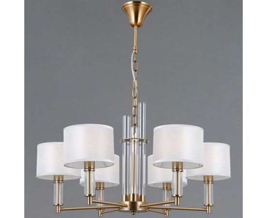 Подвесная люстра ILLUMICO GENOA IL0755-6PSQ-25 BRASS GENOA