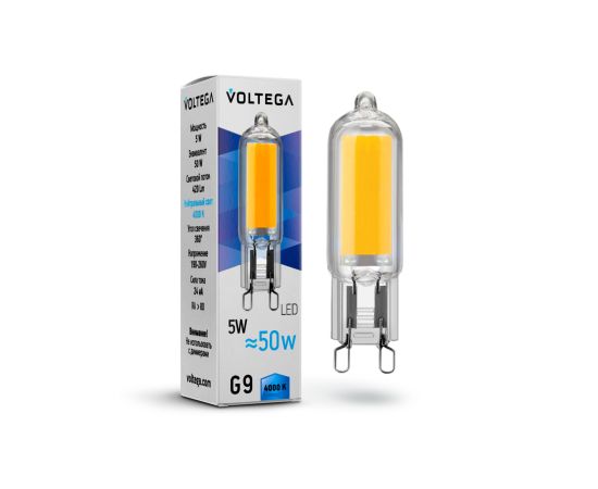 Лампочка Voltega Capsule G9