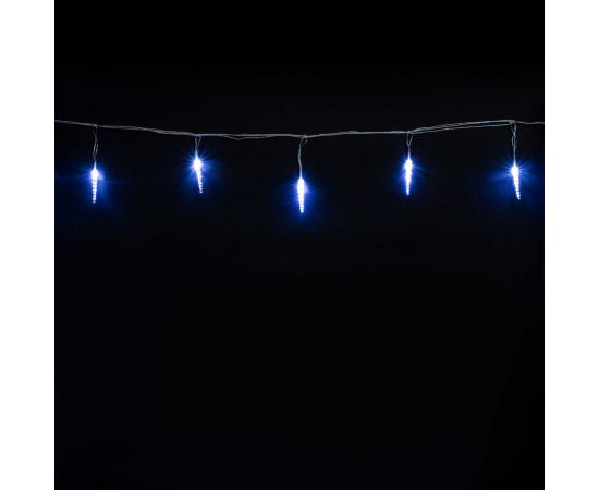 Гирлянда Сосульки 4м Белые 9см 24В, 16LED, Провод Прозрачный ПВХ, IP54