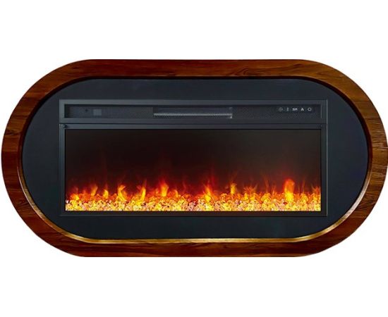 Каминокомплект Ellipse 42 - Орех ноче с очагом Vision 42 LED