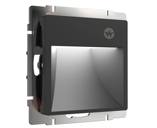 Встраиваемая LED подсветка три режима с датчиком движения (черный матовый) Werkel