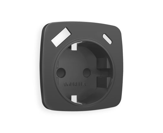 Клавиша для выключателя Ambrella Volt OMEGA (Мягкое касание) для электрической розетки с заземлением со шторками 2USB A+C