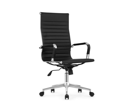 Компьютерное кресло Reus pu black / chrome
