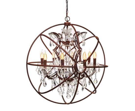 Подвесная люстра Loft IT Foucaults orb crystal