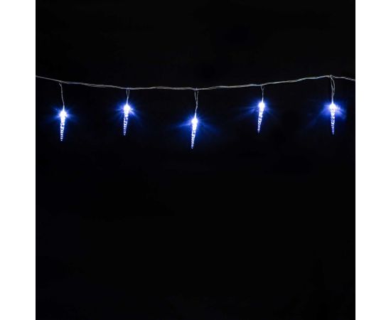 Гирлянда Сосульки 4м Белые 12см 24В, 16LED, Провод Прозрачный ПВХ, IP54