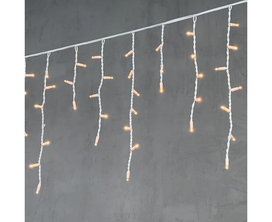 Гирлянда LTC Бахрома 3,1 x 0,5 м Экстра Тепло-Белая 220В, 120 LED