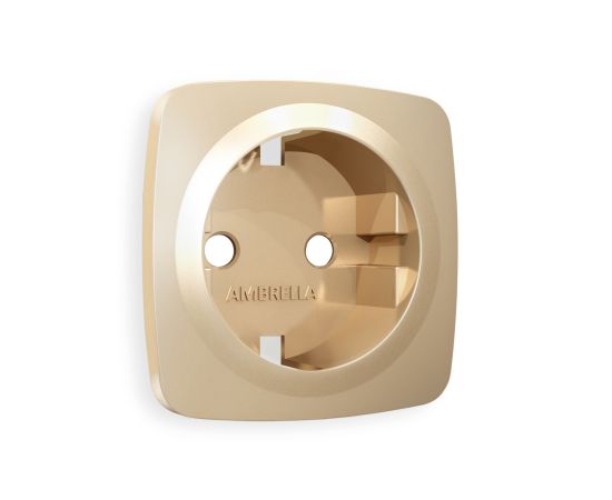 Клавиша для выключателя Ambrella Volt OMEGA для электрической розетки с заземлением QUANT