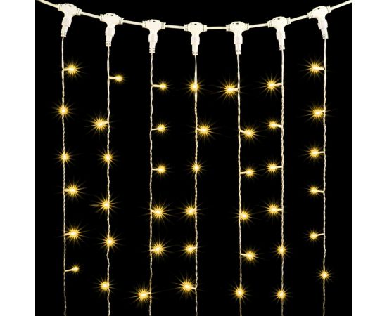 Гирлянда LTC Занавес 2 x 1 м Шампань, 200 LED