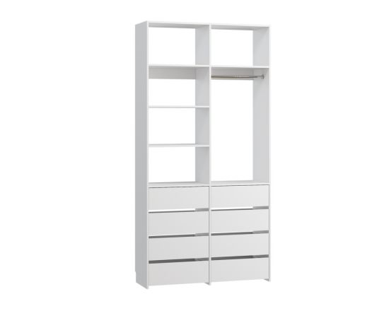 Модуль для гардероба Хелен-2.4-120-240 White