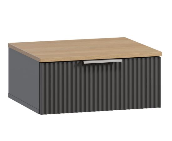 Тумба прикроватная подвесная Енссон-1 Grafit Oak
