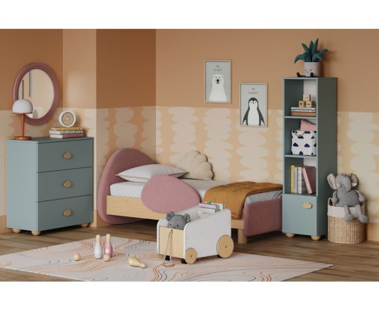 Стеллаж детский Тесси-1 Mint