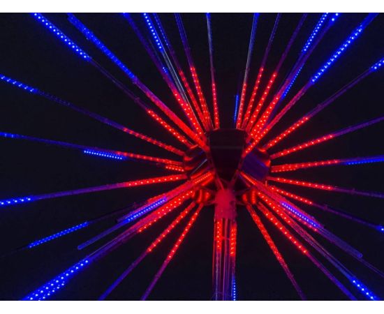 Светодиодная Фигура Фейерверк ?3,4м 24В, 2592LED, IP65 LTC