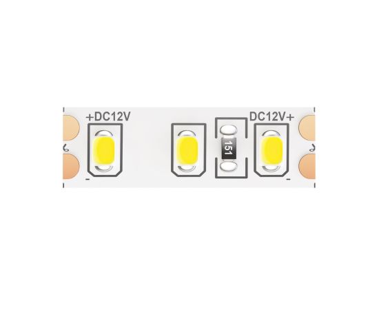 Светодиодная лента LSM 12V 2835 9,6 Вт теплый белый