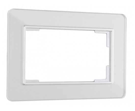 Рамка для двойной розетки Arte Milano am-503.14 503.14-double.silver