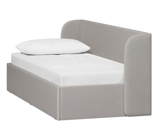 Кровать Милтон 90 Velvet Silver