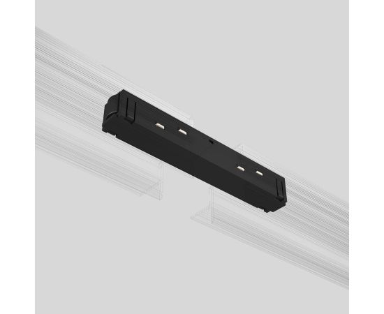 Slim Magnetic Прямой коннектор черный 95135/00