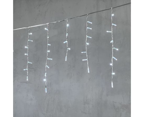 Гирлянда LTC Бахрома с Колпачком 4,9 x 0,5 м Белая 220В, 189 LED
