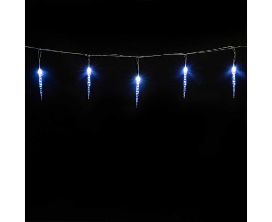 Гирлянда Сосульки 4м Белые 16см 24В, 16LED, Провод Прозрачный ПВХ, IP54