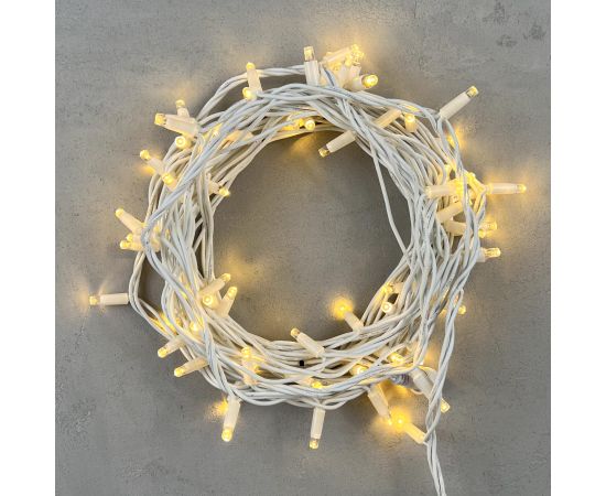Гирлянда LTC Нить 10м Тепло-Белая 220В, 75 LED