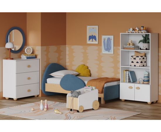 Стеллаж детский Тесси-2 White