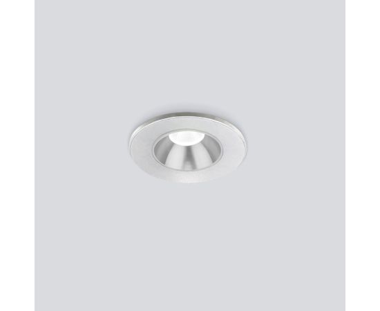 Встраиваемый точечный светодиодный светильник 25025/LED 3W 4200K SL серебро