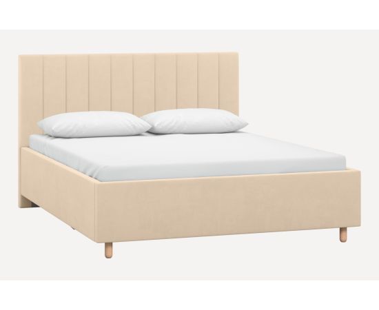 Кровать Адель 160 Velvet Light