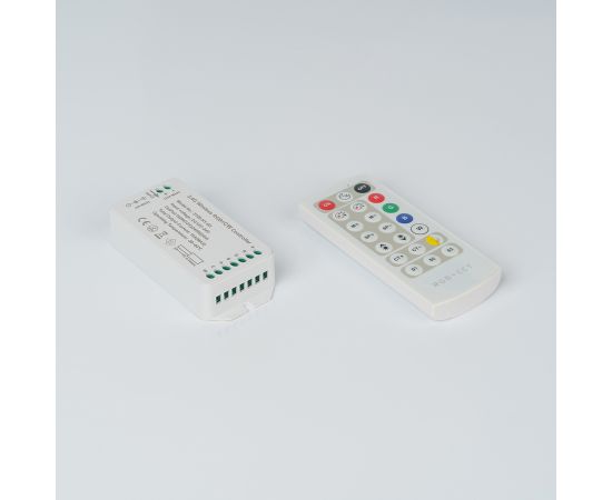 Контроллер RGB+CCT, 2.4G с пультом, 21 кноп., DC12/24V, 16A SWG