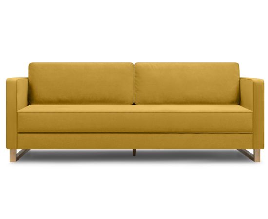 Диван прямой Данста Velvet Yellow