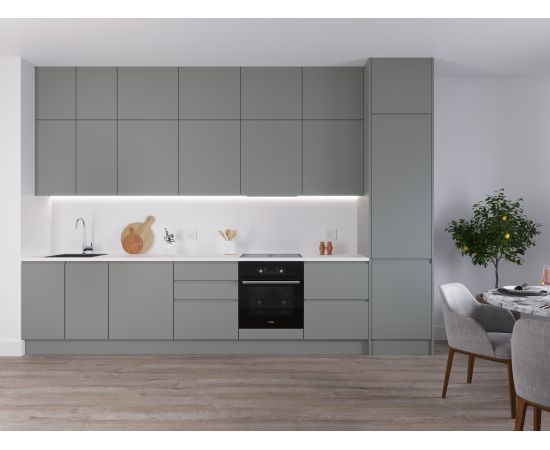 Кухня Комфорт Grey, прямая, 3200-3400 мм