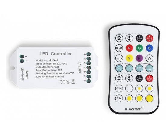 Контроллер-регулятор цвета RGBW с пультом ДУ Ambrella Light GS GS11501
