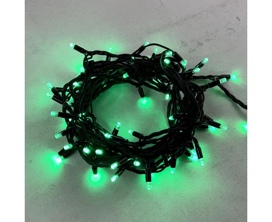 Гирлянда LTC Нить 10м Зеленая 220В, 75 LED