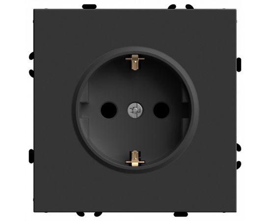 Розетка без заземления и со шторкой, без рамки Stekker RST16-5110-05 49854