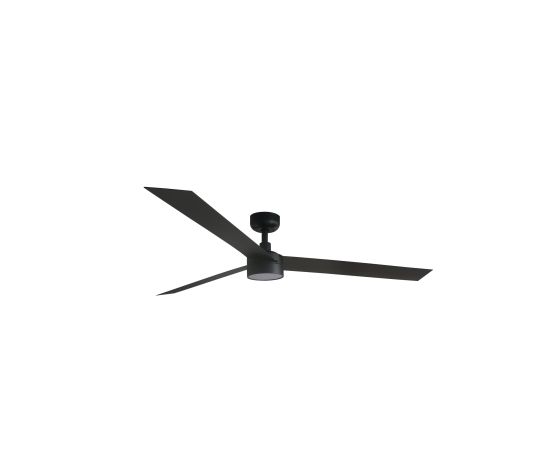 Потолочный вентилятор CRUISER XL Ш1600mm черный 3 PALAS 18W LED CCT DIM