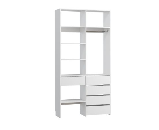 Модуль для гардероба Хелен-2.1-120-240 White