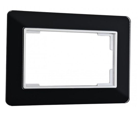 Рамка для двойной розетки Arte Milano am-503.14 503.14-double.black