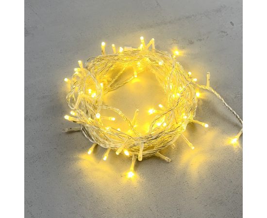 Гирлянда LTC Нить 10м Шампань с Мерцанием 24В, 100 LED