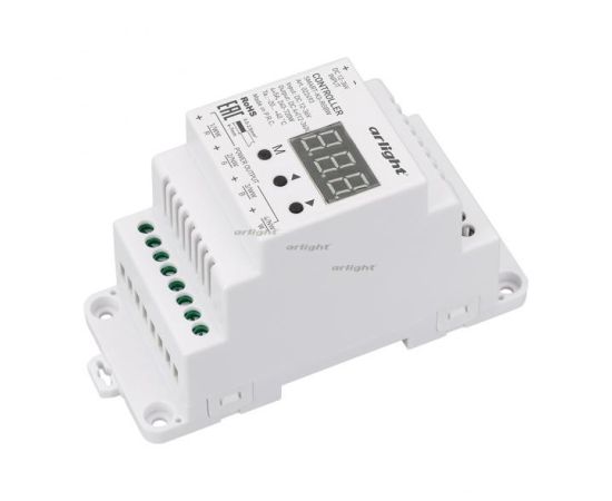 Контроллер SMART-K3-RGBW (12-36V, 4x5A, DIN, 2.4G)