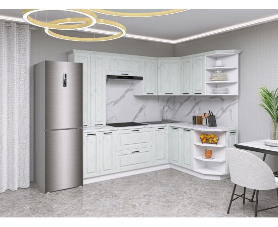 Кухонный гарнитур Грейвуд 240х150 см