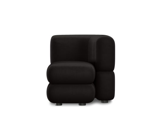 Кресло Brera-12 Velour Black