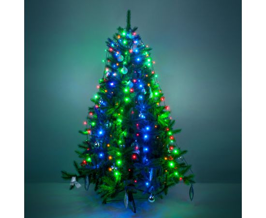 Гирлянда занавес 150 LED, 1,5м, разноцветный