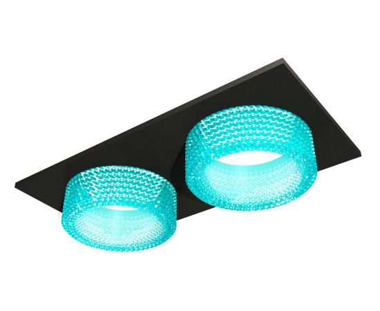 Комплект встраиваемого светильника Ambrella light с композитным хрусталем Techno