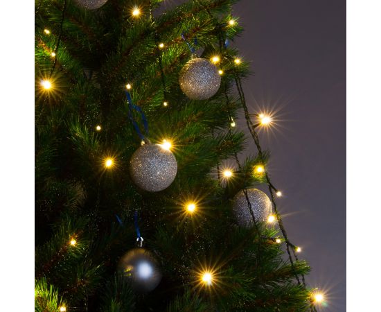 Гирлянда занавес 150 LED, 1,5м, теплый белый