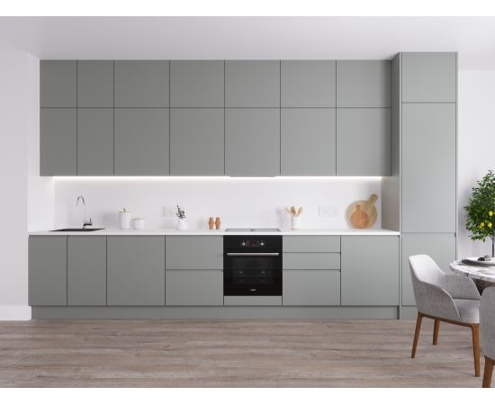 Кухня Комфорт Grey, прямая, 3700-3900 мм