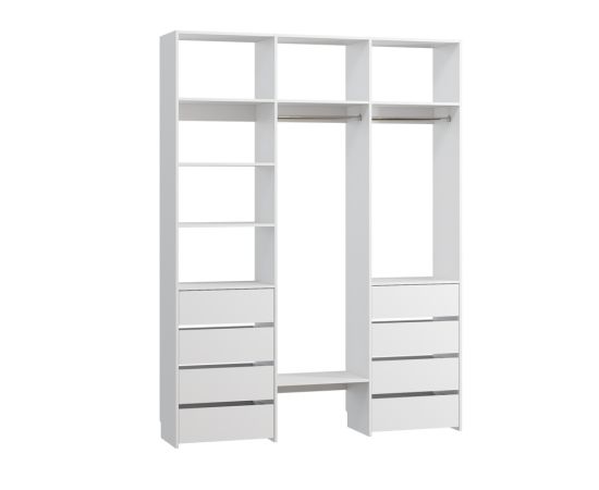 Модуль для гардероба Хелен-3.4-180-240 White