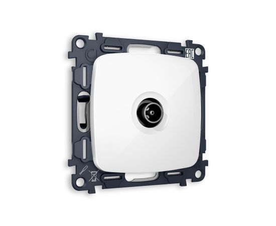 TV розетка проходная OMEGA 5-1000 MHz 4dB QUANT Ambrella Volt